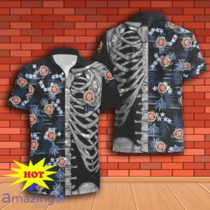 Miller Lite Button Skeleton Hawaiian Shirt And Short Gift Ideas For Men Women Product Photo 1