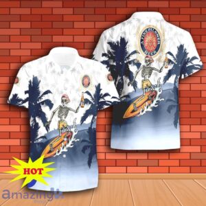Miller Lite Skull Hawaiian Shirt And Short Gift Ideas For Men Women Product Photo 1