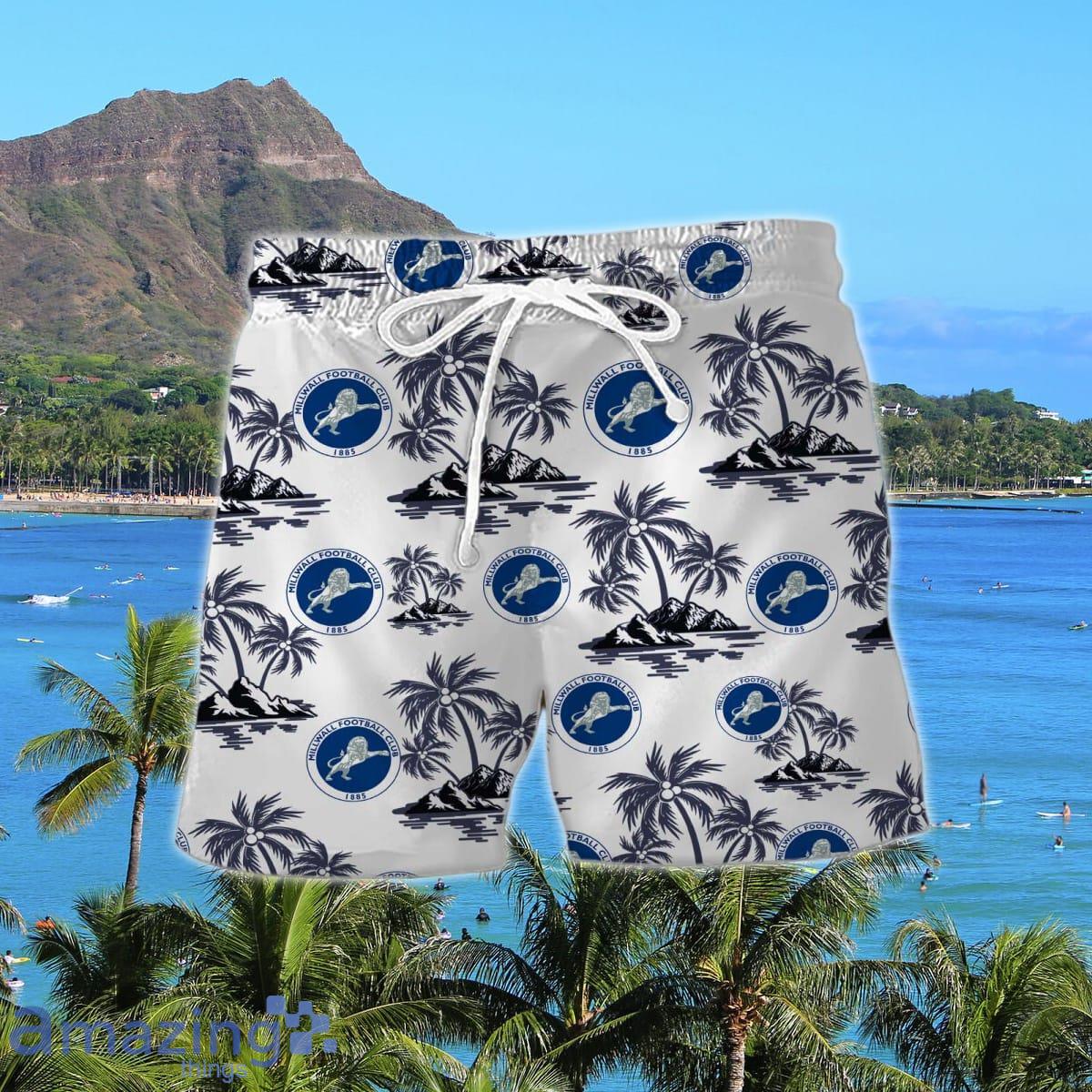 Millwall Combo Hawaiian Shirt And Amp; Short Best Gift For Men And Women image Millwall Combo Hawaiian Shirt And Amp; Short Best Gift For Men And Women Product Photo 2