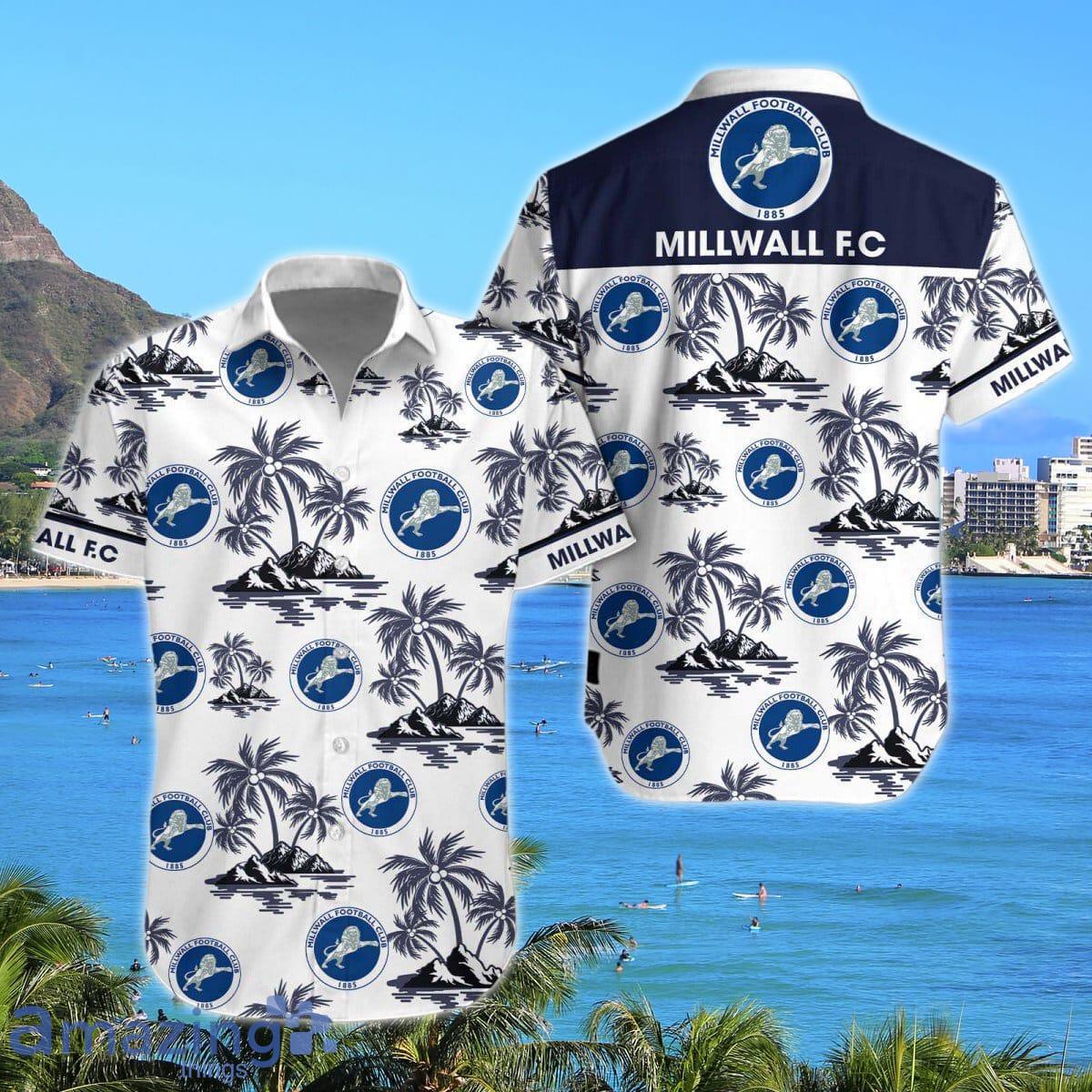 Millwall Combo Hawaiian Shirt And Amp; Short Best Gift For Men And Women image Millwall Combo Hawaiian Shirt And Amp; Short Best Gift For Men And Women Product Photo 1
