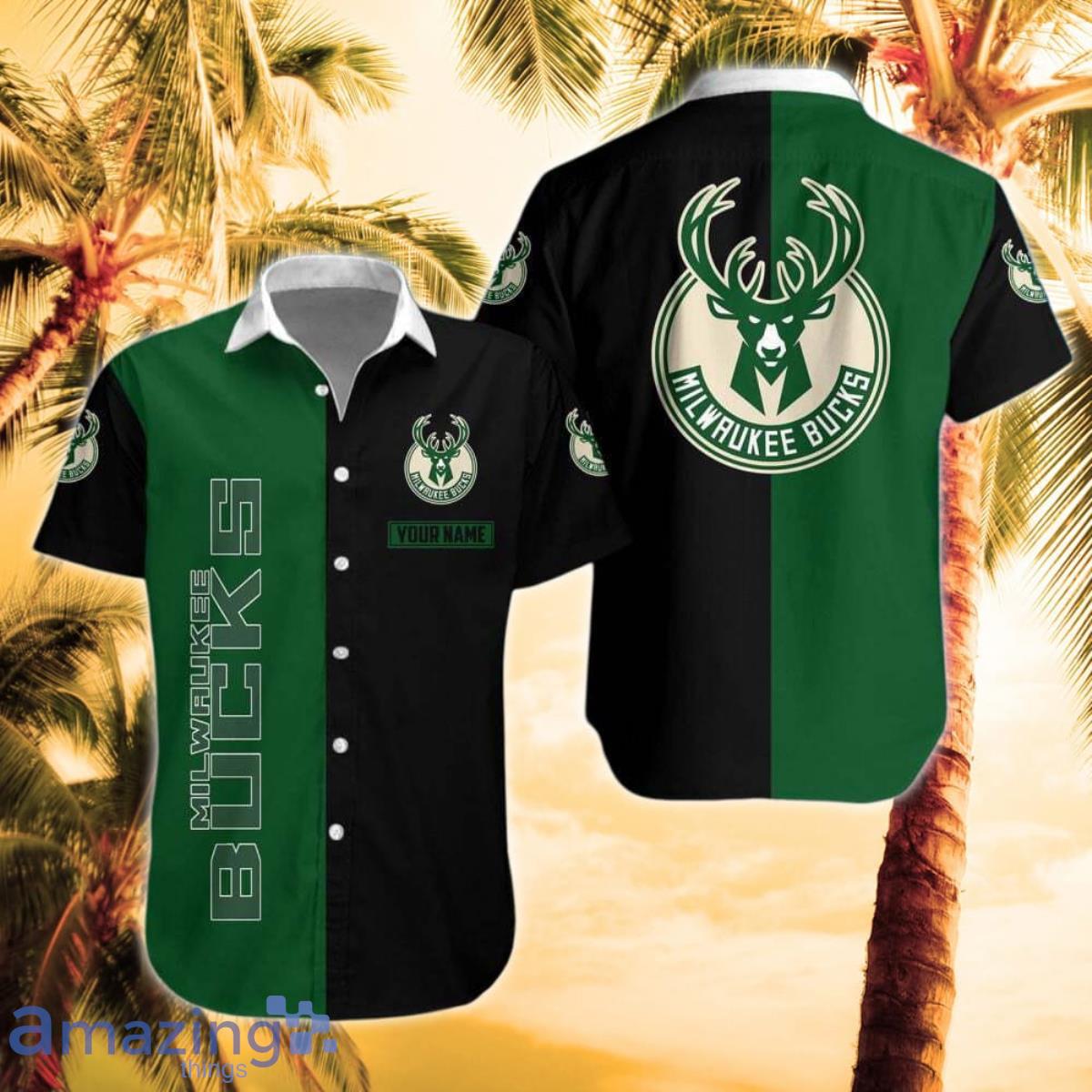 Milwaukee Bucks Combo Hawaiian Shirt And Short Unique Gift image Milwaukee Bucks Combo Hawaiian Shirt And Short Unique Gift Product Photo 1