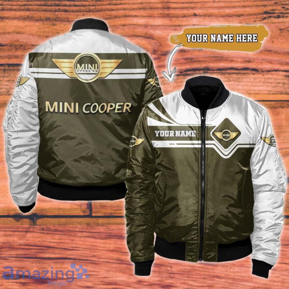Mini Cooper Bomber 3D Custom Name Best Gift image Mini Cooper Bomber 3D Custom Name Best Gift Product Photo 1