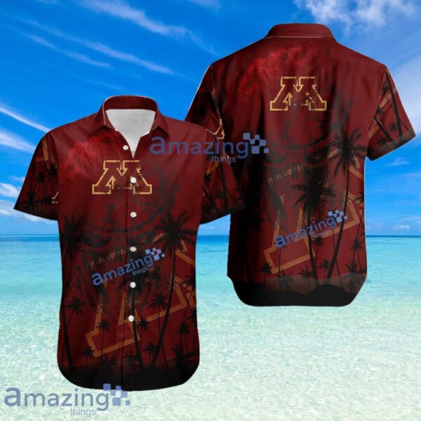 Minnesota Golden Gophers NCAA Halloween Tropical Beach Hawaiian Shirt New Product Photo 1