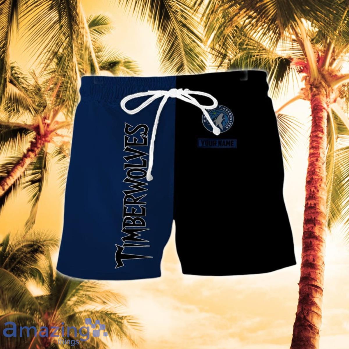 Minnesota Timberwolves Combo Hawaiian Shirt And Short Unique Gift image Minnesota Timberwolves Combo Hawaiian Shirt And Short Unique Gift Product Photo 2
