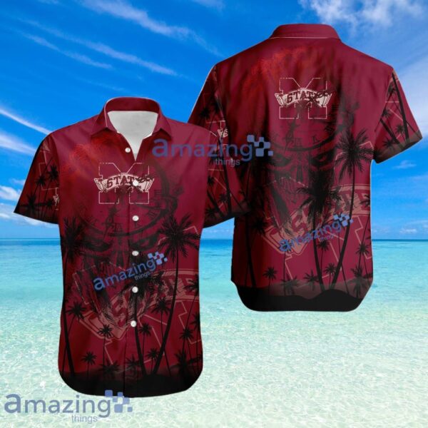 Mississippi State Bulldogs NCAA Halloween Tropical Beach Hawaiian Shirt New Product Photo 1