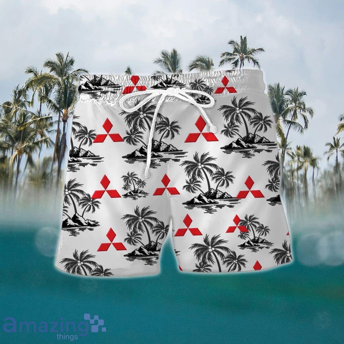 Mitsubishi Fuso Hawaiian Shirt And Short Unique Gift For Men And Women image Mitsubishi Fuso Hawaiian Shirt And Short Unique Gift For Men And Women Product Photo 2