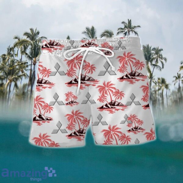 Mitsubishi Hawaiian Shirt And Short Unique Gift For Men And Women Product Photo 2