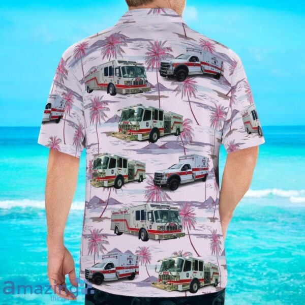 Monroeville Volunteer Fire Department Company 1 Hawaiian Shirt Product Photo 2