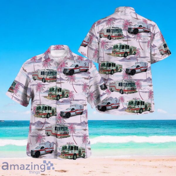 Monroeville Volunteer Fire Department Company 1 Hawaiian Shirt Product Photo 1