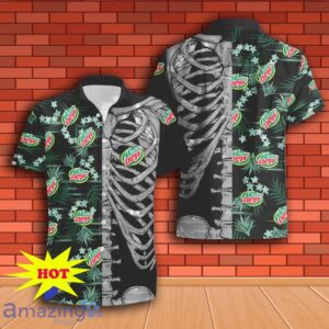 Mountain Dew Patron Button Skeleton Hawaiian Shirt And Short Gift Ideas For Men Women Product Photo 1