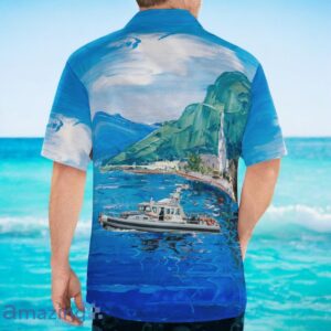 Nassau County Police Department Boat Hawaiian Shirt image Nassau County Police Department Boat Hawaiian Shirt Product Photo 2