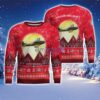 Navion Aircraft Aircraft Moonlight Red Color Ugly Christmas Sweater Christmas Gift