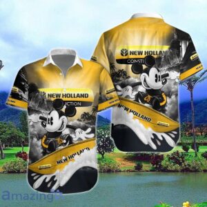 New Holland Construction Combo Hawaiian Shirt & Short Impressive Gift Product Photo 1