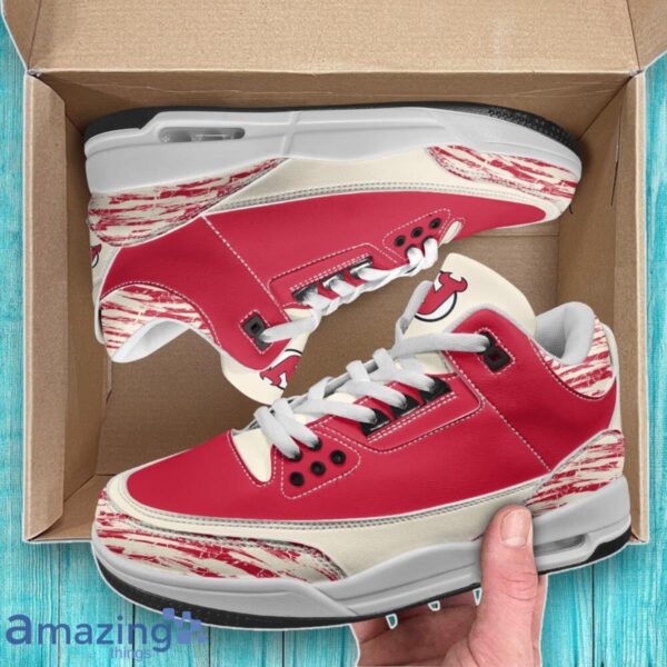 New Jersey Devils Air Cushion Sports Shoes Best Gift Product Photo 4