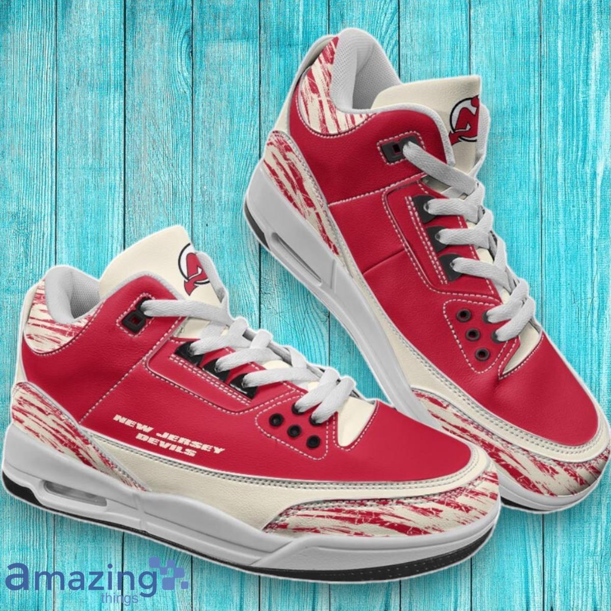 New Jersey Devils Air Cushion Sports Shoes Best Gift image New Jersey Devils Air Cushion Sports Shoes Best Gift Product Photo 1