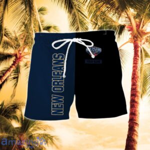 New Orleans Pelicans Combo Hawaiian Shirt And Short Unique Gift Product Photo 2