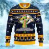 NHL Nashville Predators Funny Grinch Christmas Ugly Sweater Gift for fans