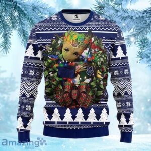 NHL Toronto Maple Leafs Groot Hug Christmas Ugly Sweater Gift for fans Product Photo 1