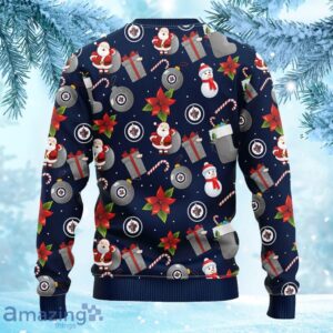 NHL Winnipeg Jets Santa Claus Snowman Christmas Ugly Sweater Gift for fans Product Photo 2