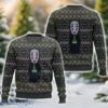 No Face and Soot Sprites Spirited Away Studio Ghibli Ugly Christmas Sweater 3D All Printed Sweater Christmas Gift