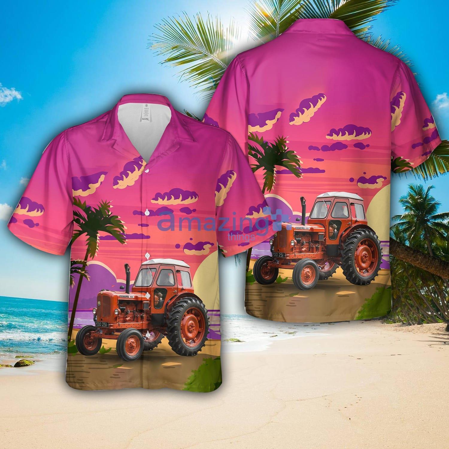 Nuffield tractor with cab Hawaiian Shirt Summer Holiday Gift image Nuffield tractor with cab Hawaiian Shirt Summer Holiday Gift Product Photo 1