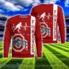 Ohio State Buckeyes Sweater Sport Team Forever AOP Sweatshirt Ugly Christmas Sweater For Fans