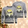 P-2 Neptune P2 Aircraft Moonlight And Mountain Pattern Ugly Christmas Sweater Aircraft Lovers Christmas Gift