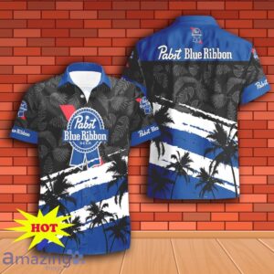 Pabst Blue Ribbon Hawaiian Shirt And Short Gift Ideas For Men Women Product Photo 1