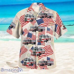 Pass Christian Volunteer Fire Dept. Hawaiian Shirt image Pass Christian Volunteer Fire Dept. Hawaiian Shirt Product Photo 3
