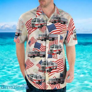 Pass Christian Volunteer Fire Dept. Hawaiian Shirt image Pass Christian Volunteer Fire Dept. Hawaiian Shirt Product Photo 4