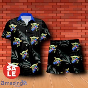 Pepsi Baby Yoda Hug Hawaiian Shirt & Short Product Photo 2