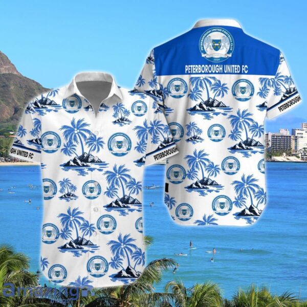 Peterborough United Combo Hawaiian Shirt And Amp; Short Best Gift For Men And Women Product Photo 1