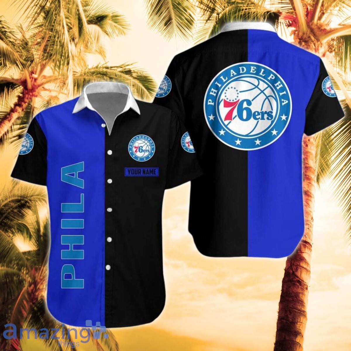 Philadelphia 76ers Combo Hawaiian Shirt And Short Unique Gift image Philadelphia 76ers Combo Hawaiian Shirt And Short Unique Gift Product Photo 1