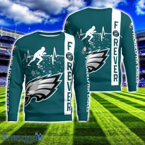 Philadelphia Eagles Sweater Sport Team Forever AOP Sweatshirt Ugly Christmas Sweater For Fans Product Photo 1