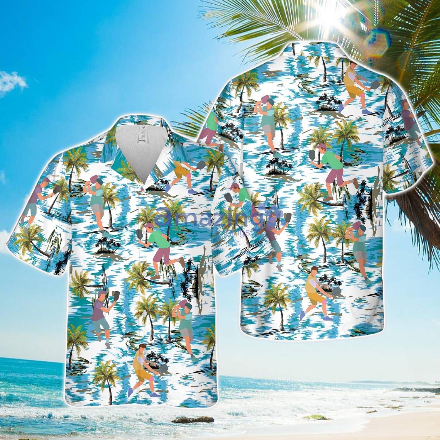 Pickleball Player Hawaiian Shirt Summer Holiday Gift image Pickleball Player Hawaiian Shirt Summer Holiday Gift Product Photo 1