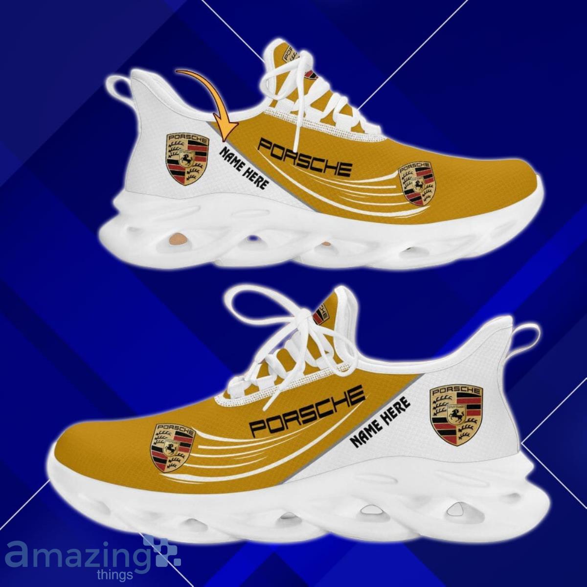 Porsche Max Soul Shoes Custom Name Spcial Gift For Men And Women image Porsche Max Soul Shoes Custom Name Spcial Gift For Men And Women Product Photo 2