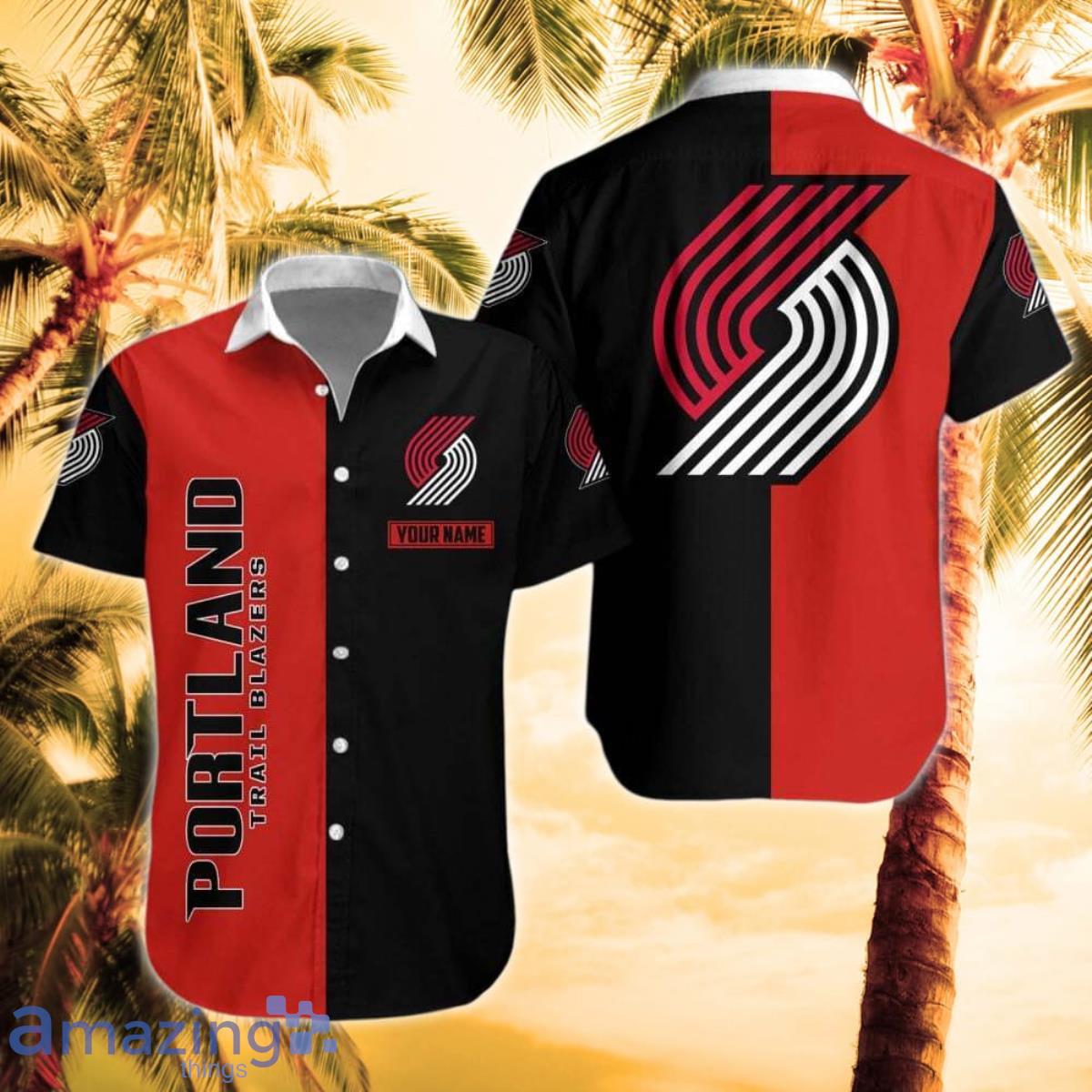Portland Trail Blazers Combo Hawaiian Shirt And Short Unique Gift image Portland Trail Blazers Combo Hawaiian Shirt And Short Unique Gift Product Photo 1