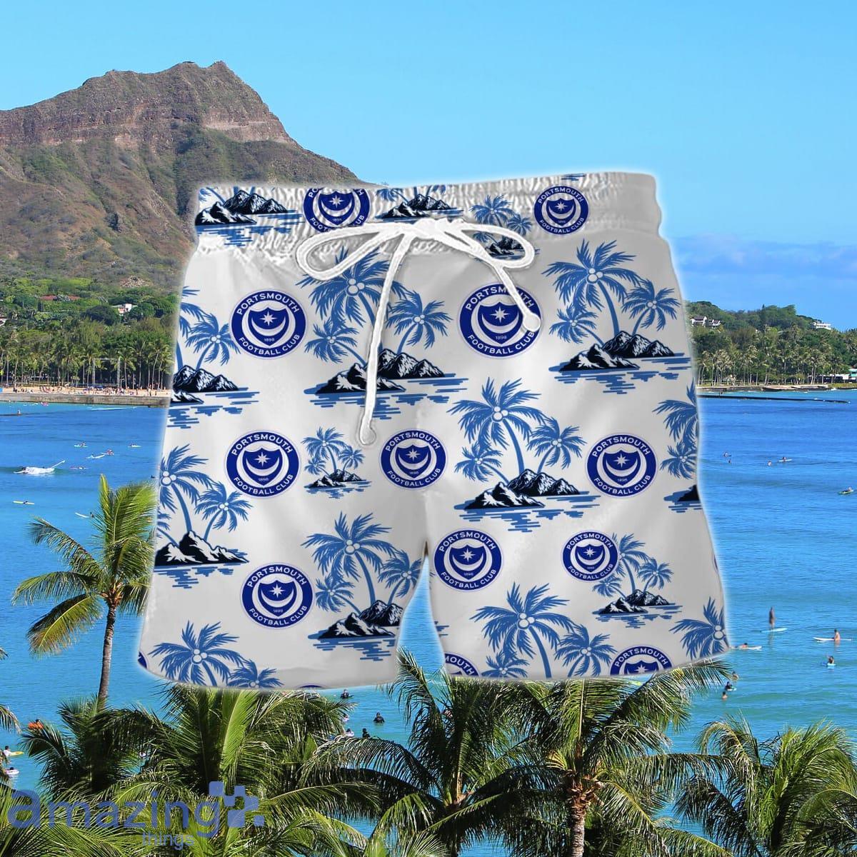 Portsmouth Combo Hawaiian Shirt And Amp; Short Best Gift For Men And Women image Portsmouth Combo Hawaiian Shirt And Amp; Short Best Gift For Men And Women Product Photo 2