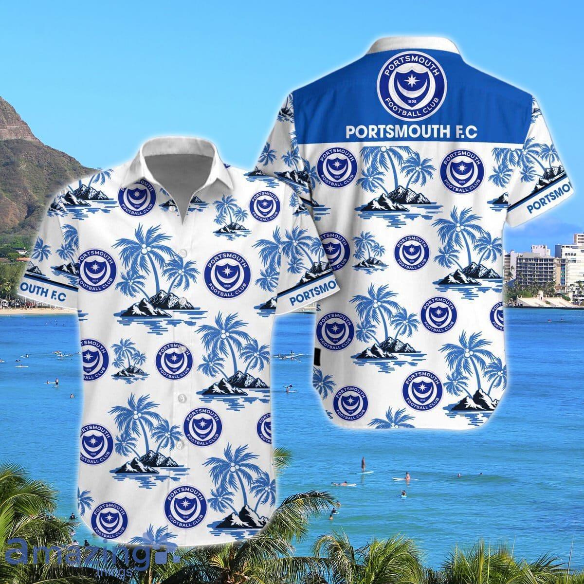 Portsmouth Combo Hawaiian Shirt And Amp; Short Best Gift For Men And Women image Portsmouth Combo Hawaiian Shirt And Amp; Short Best Gift For Men And Women Product Photo 1
