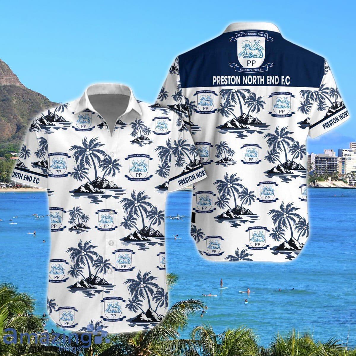 Preston North End Combo Hawaiian Shirt And amp; Short Best Gift For Men And Women image Preston North End Combo Hawaiian Shirt And amp; Short Best Gift For Men And Women Product Photo 1