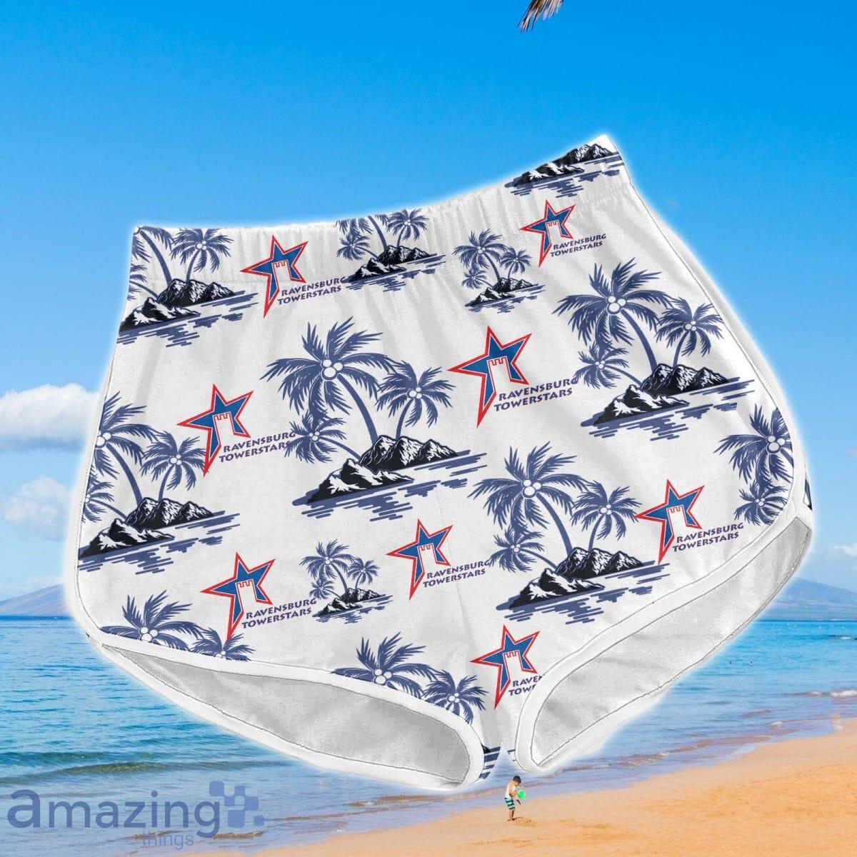 Ravensburg Towerstars Combo Hawaiian Shirt & Short Impressive Gift image Ravensburg Towerstars Combo Hawaiian Shirt & Short Impressive Gift Product Photo 3