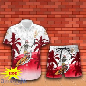 Remy Martin Skull Hawaiian Shirt And Short Gift Ideas For Men Women Product Photo 2