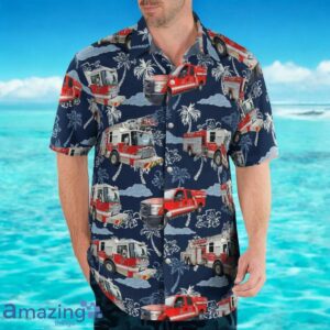 Richmond Fire Rescue Department, British Columbia, Canada Fleet Hawaiian Shirt Product Photo 3