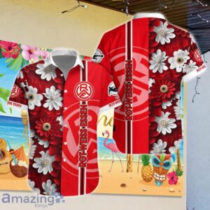 Rot-Weiss Essen E.V Combo Hawaiian Shirt And Short Impressive Gift Product Photo 1