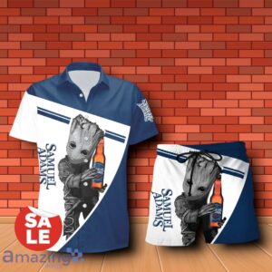 Samuel Adams Groot Hug Combo Hawaiian Shirt & Shorts 3D Design For Men Women Product Photo 1