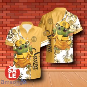Sauza Tequila Baby Yoda Hawaiian Shirt & Short Product Photo 2