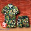 Sauza Tequila Baby Yoda Tropical Flowery Hawaiian Shirt & Short