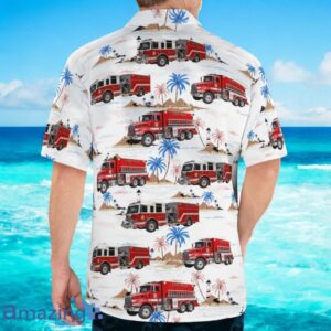 Schererville, Indiana, Lake Hills Fire Department Hawaiian Shirt image Schererville, Indiana, Lake Hills Fire Department Hawaiian Shirt Product Photo 2