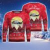 Sikorsky S-76 S76 Aircraft Moonlight Red Color Ugly Christmas Sweater Christmas Gift