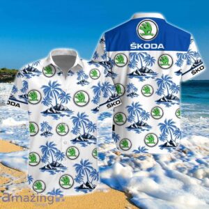 Skoda Auto Hawaiian Shirt And Short Impressive Gift Product Photo 1